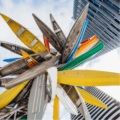 Nancy Rubins Sculpture Details