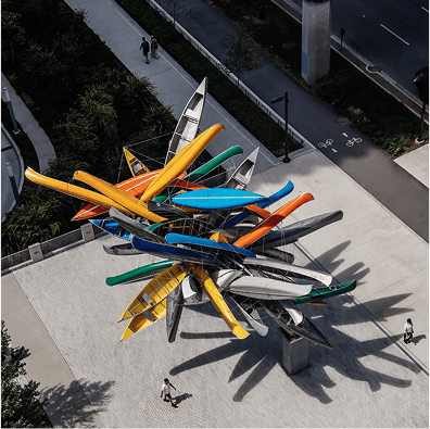 Nancy Rubins Sculpture Details
