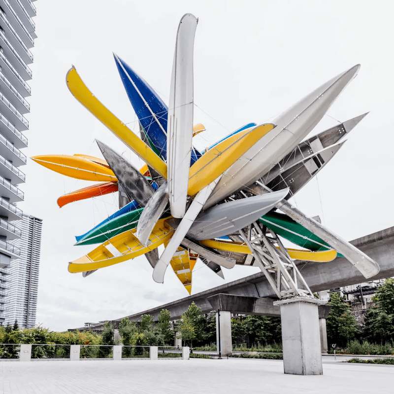 Nancy Rubins Winnie's Pleasure Sculpture