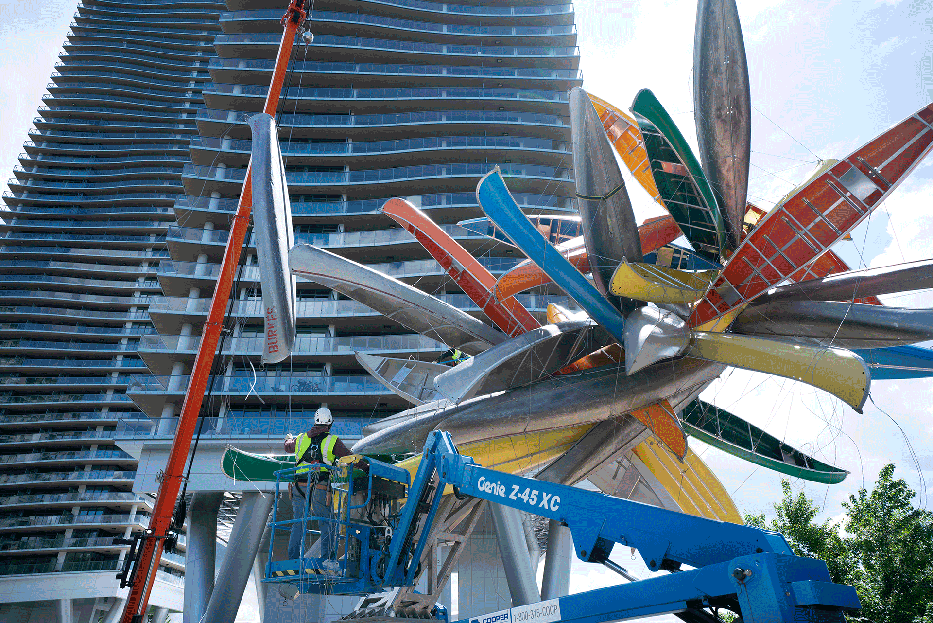 Nancy Rubins Sculpture Details