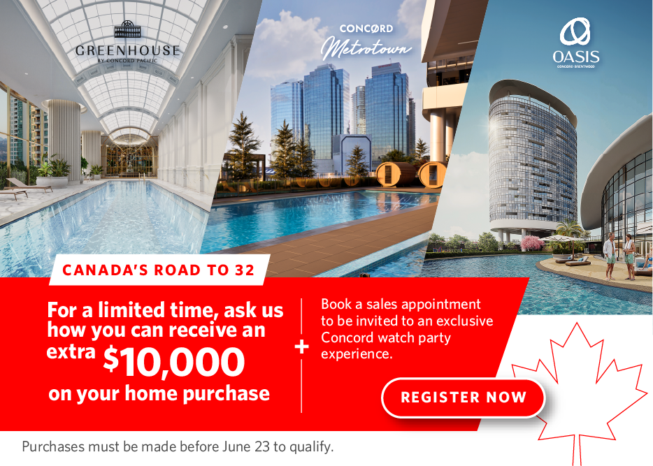 Canada's Road to 32 - Get $10,000 on your home purchase