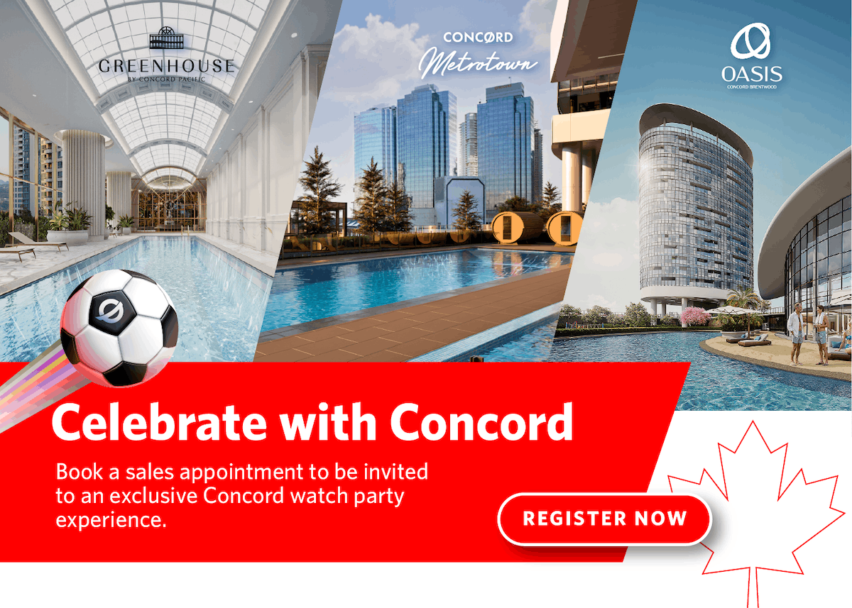 Book a sales appointment to be invited to an exclusive Concord watch party experience. Register now.