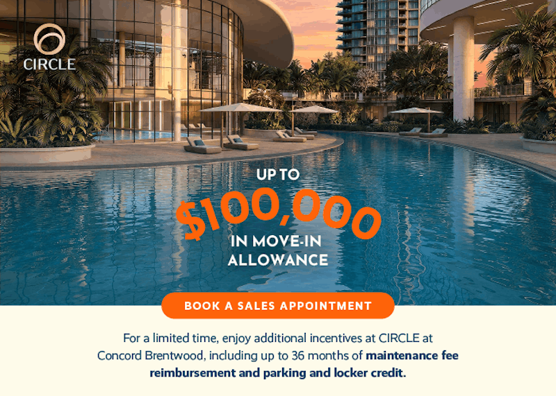 CIRCLE at Concord Brentwood Move-in Allowance Promo
