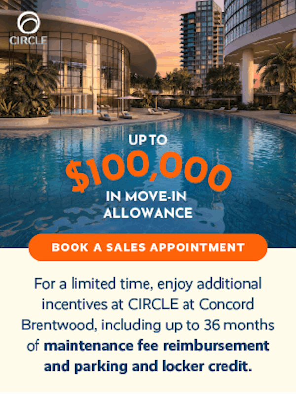 CIRCLE at Concord Brentwood Move-in Allowance Promo
